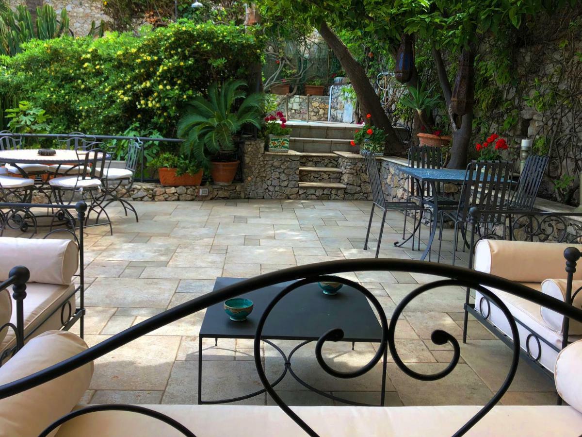 VILLA ELEONORA ISOLA BELLA Sea view Small Pool + Jacuzzi Taormina Esterno foto