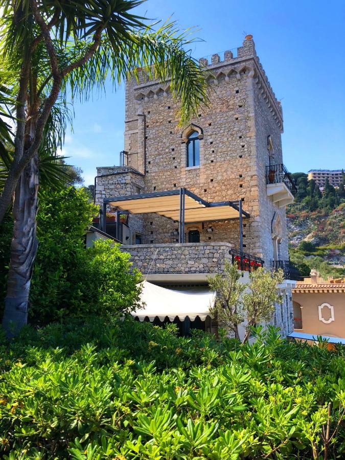 VILLA ELEONORA ISOLA BELLA Sea view Small Pool + Jacuzzi Taormina Esterno foto